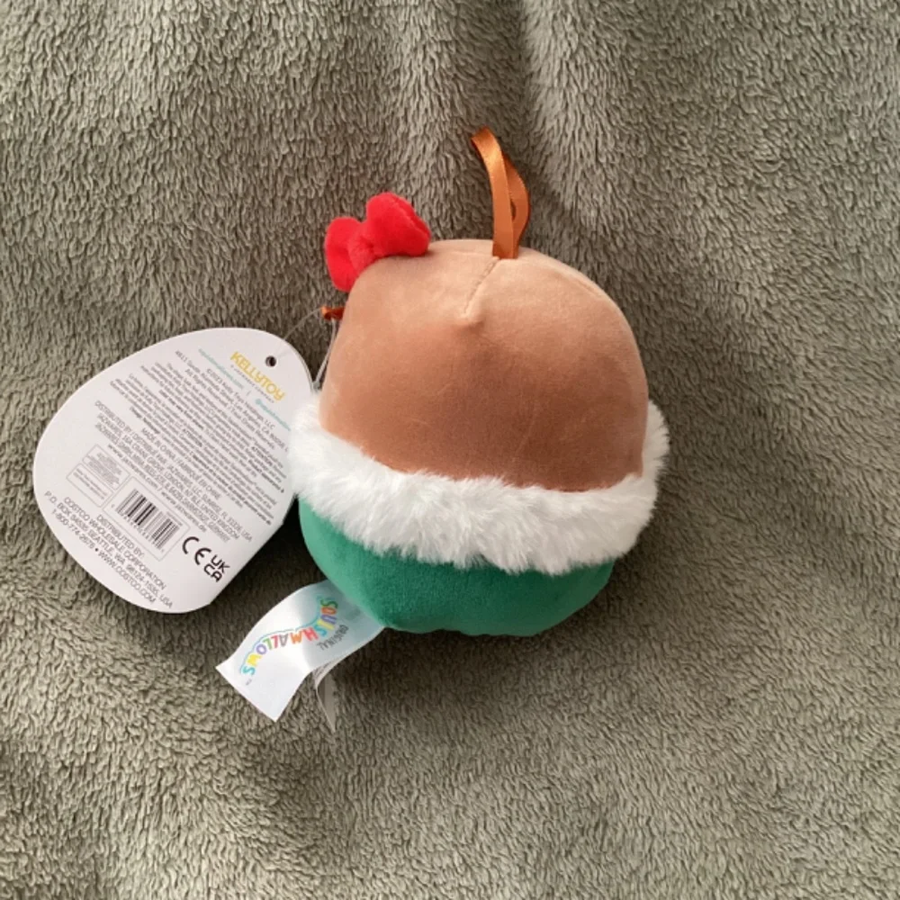 New Squishmallows Gina the Gingerbread Girl 4 inch Plush Christmas